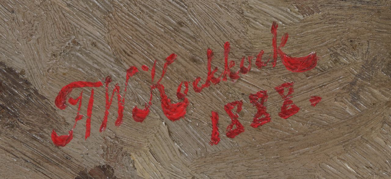 Hermanus Willem Koekkoek signatures Equestrian Portrait of a French Infantry Officer
