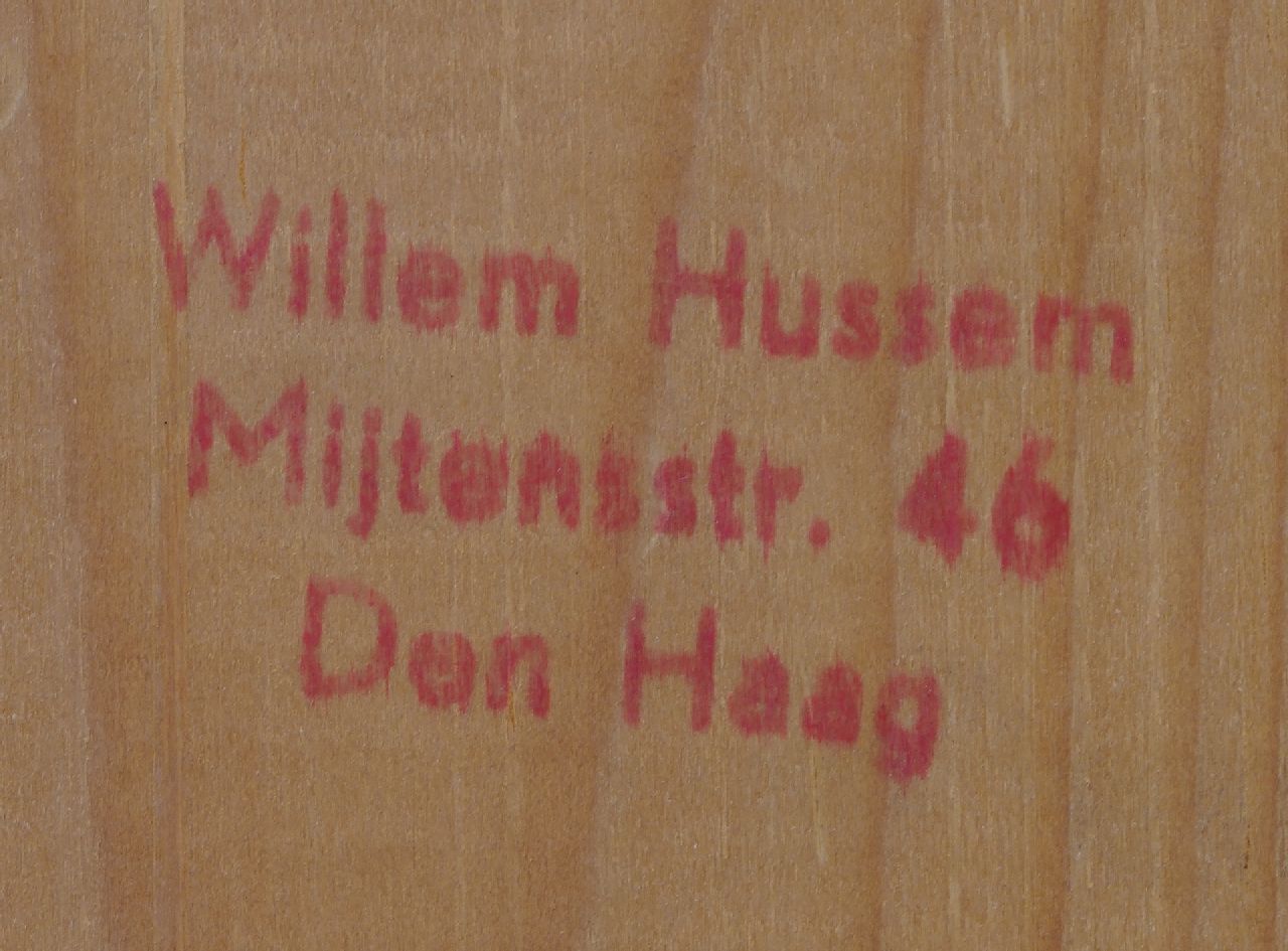 Willem Hussem signatures Composition