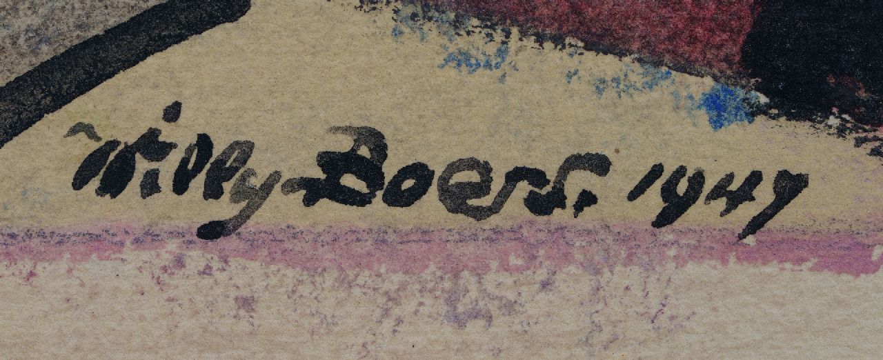 Willy Boers signatures Droomhuis (Dream house)