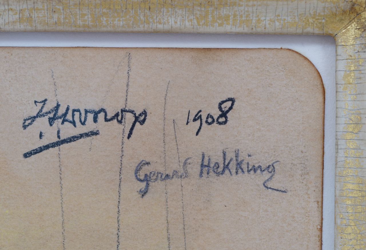 Jan Toorop signatures Gerard Hekking, playing cello