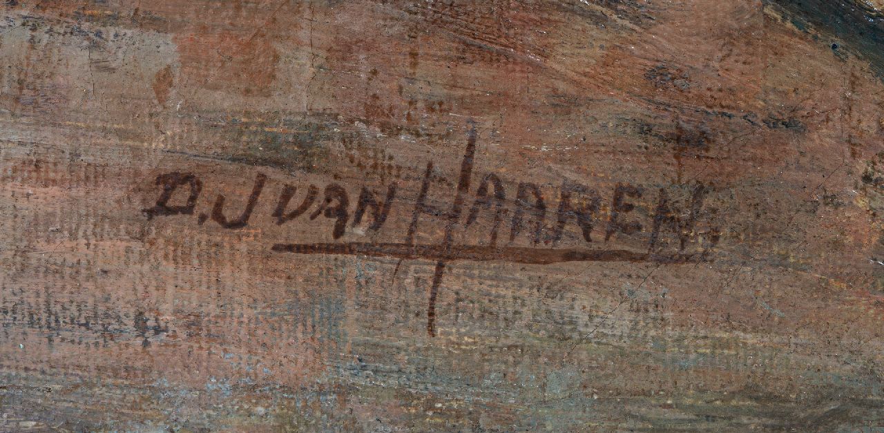 Dirk van Haaren signatures Behind the Nieuwe Kerk, Amsterdam