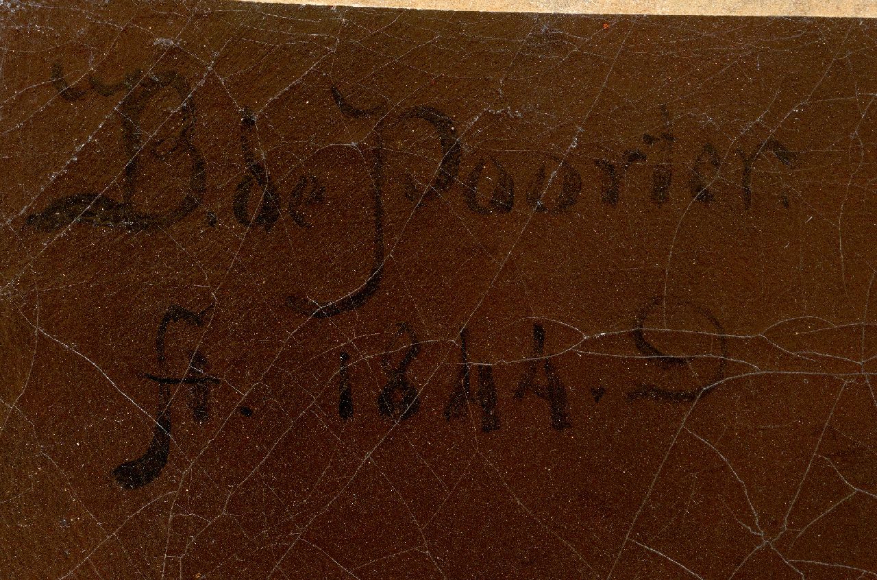 Bastiaan de Poorter signatures Portrait of Mr. Teixera de Mattos