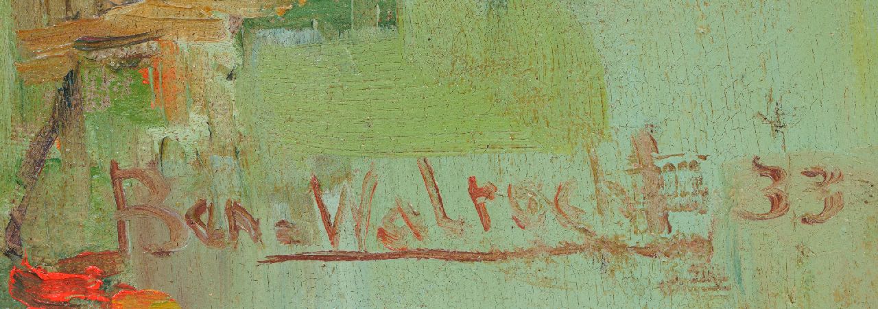 Ben Walrecht signatures At Oldehove