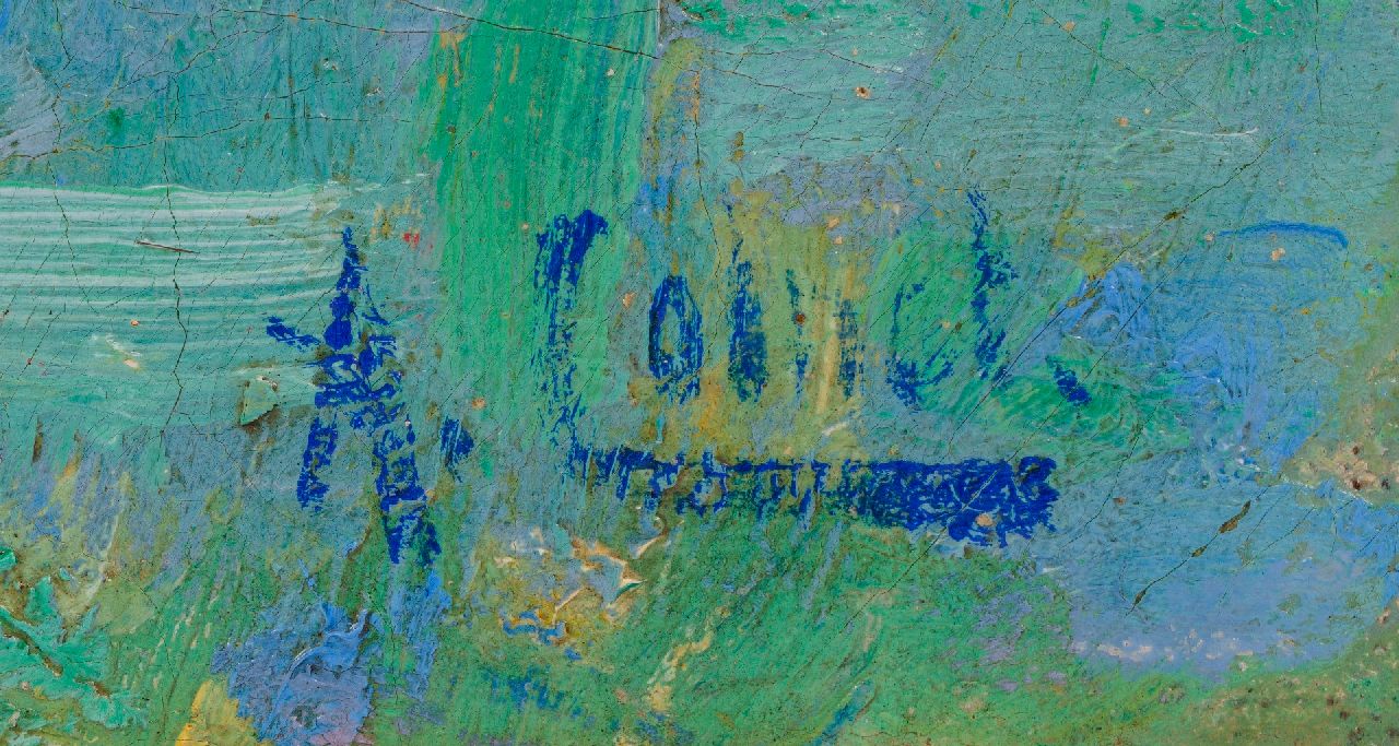 Arnout Colnot signatures Dune landscape at the Catrijper Nok, Schoorl