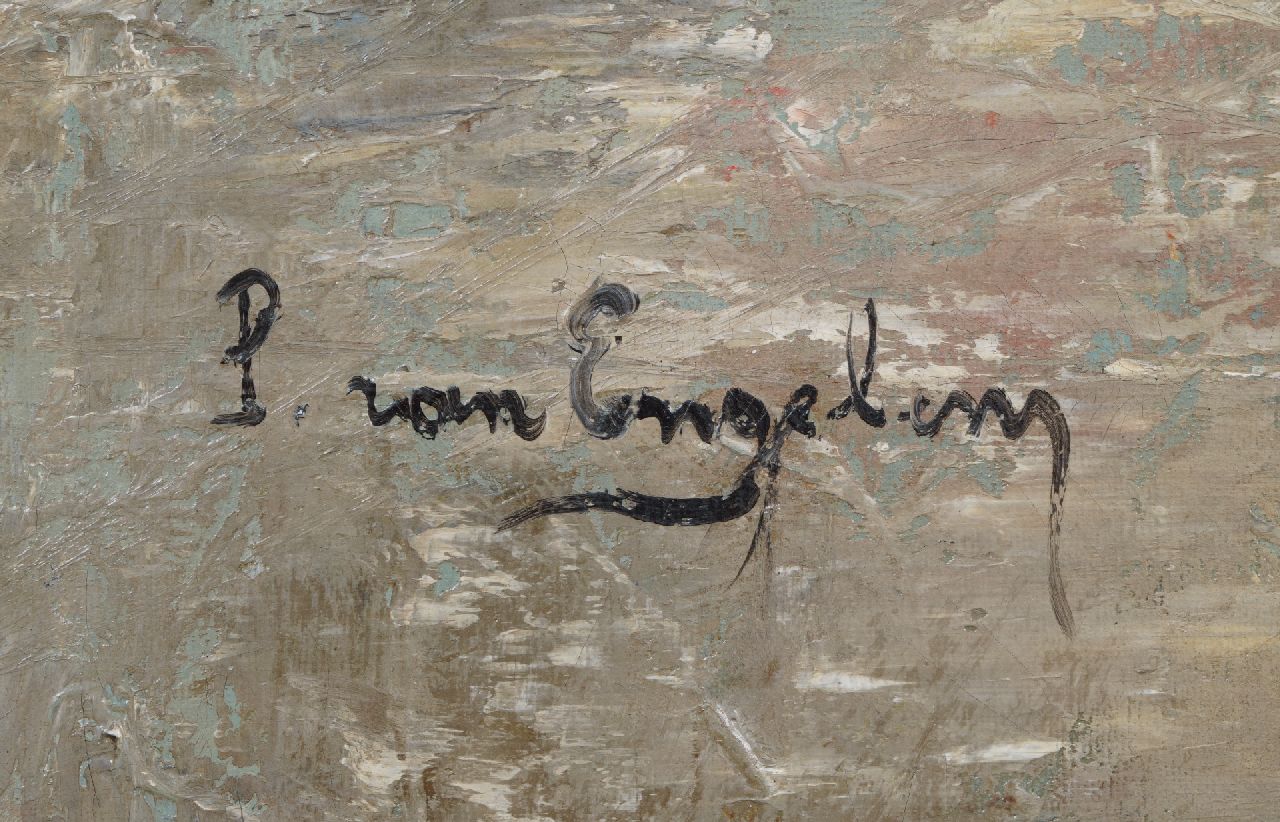 Piet van Engelen signatures Fighting roosters