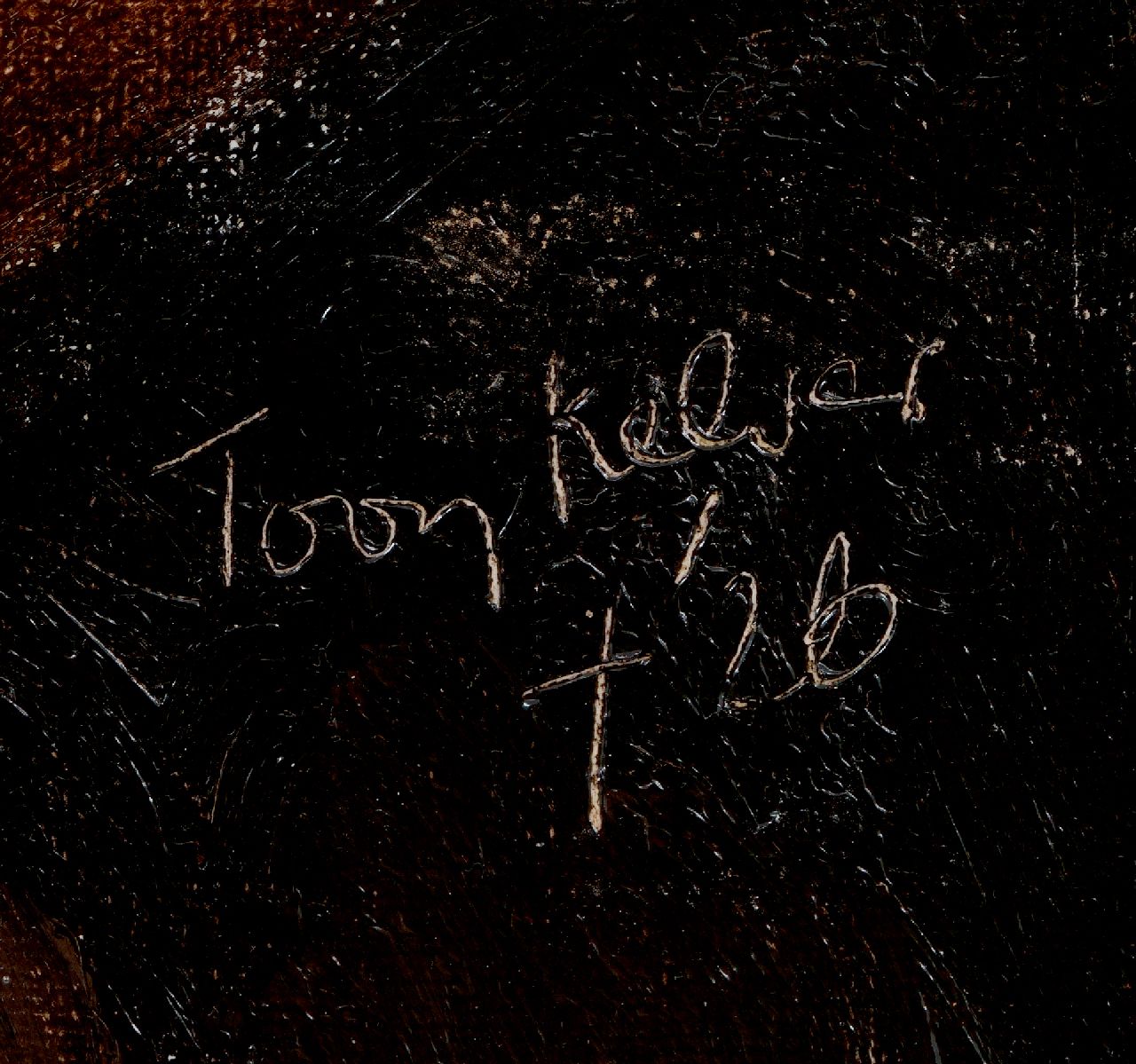 Toon Kelder signatures The barrel organ