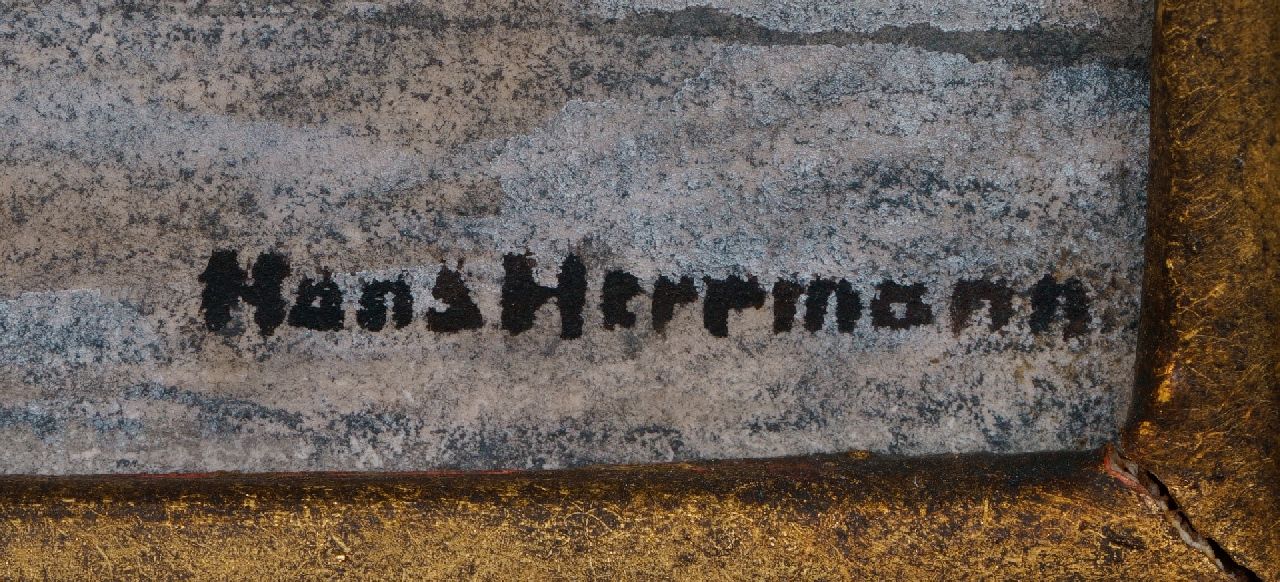 Hans Herrmann signatures A view in Amsterdam