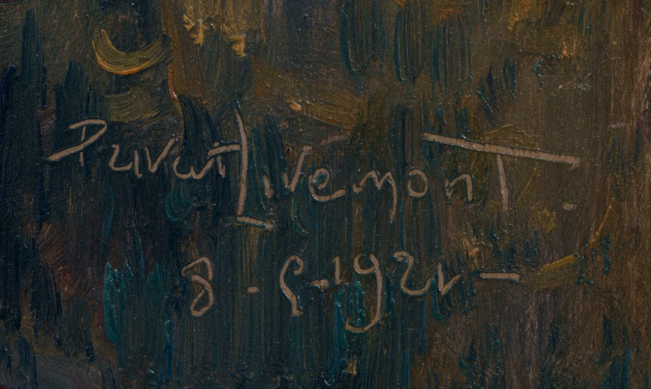 Privat Livemont signatures Young woman with pink hat
