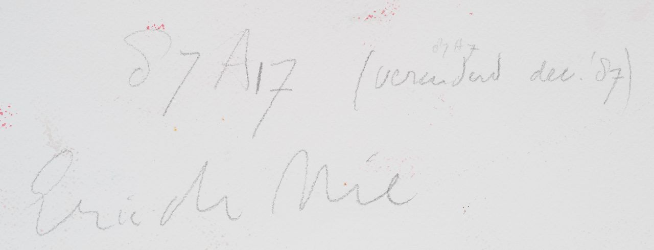 Eric de Nie signatures Kaleidoscoop