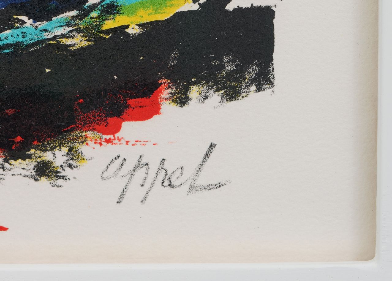 Karel Appel signatures Musique Barbare