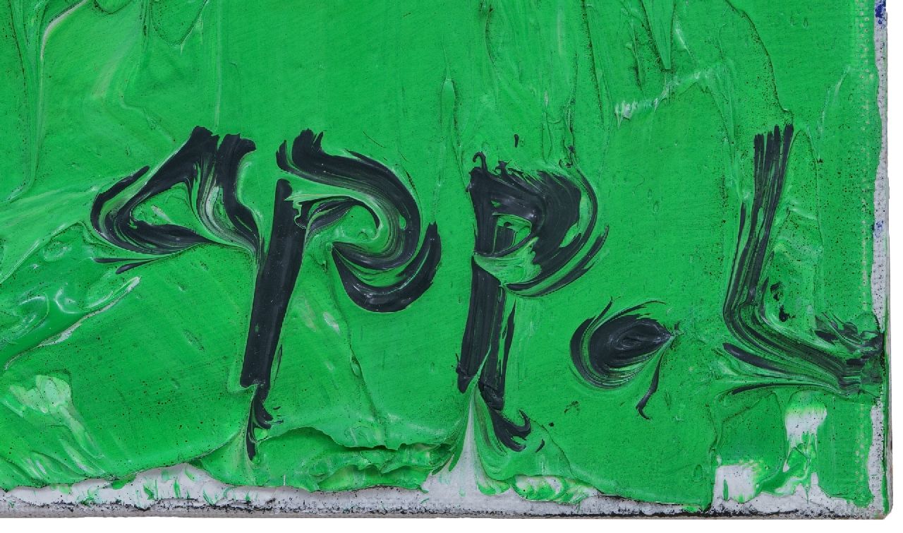Karel Appel signatures Untitled