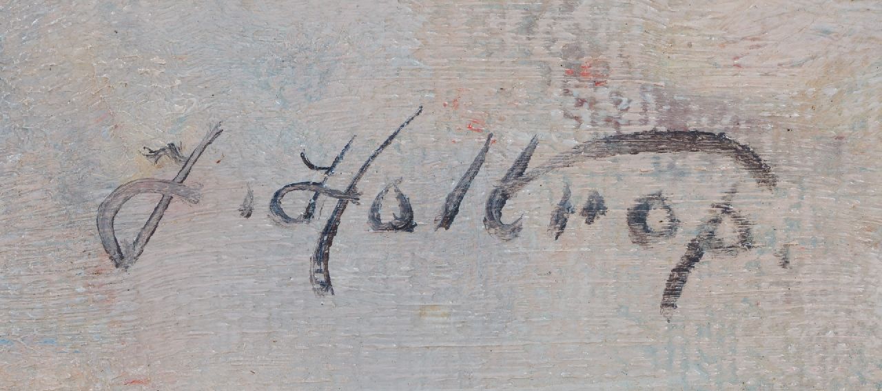 Jan Holtrup signatures Winter in the Achterhoek