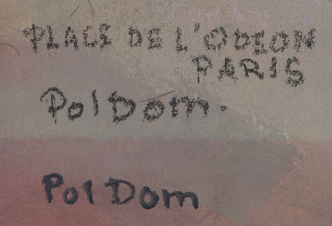 Pol Dom signatures Place de l'Odéon and Théâtre de l'Odéon in Paris