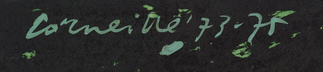 Corneille signatures Untitled (from the Les aventures de Pinocchio series)