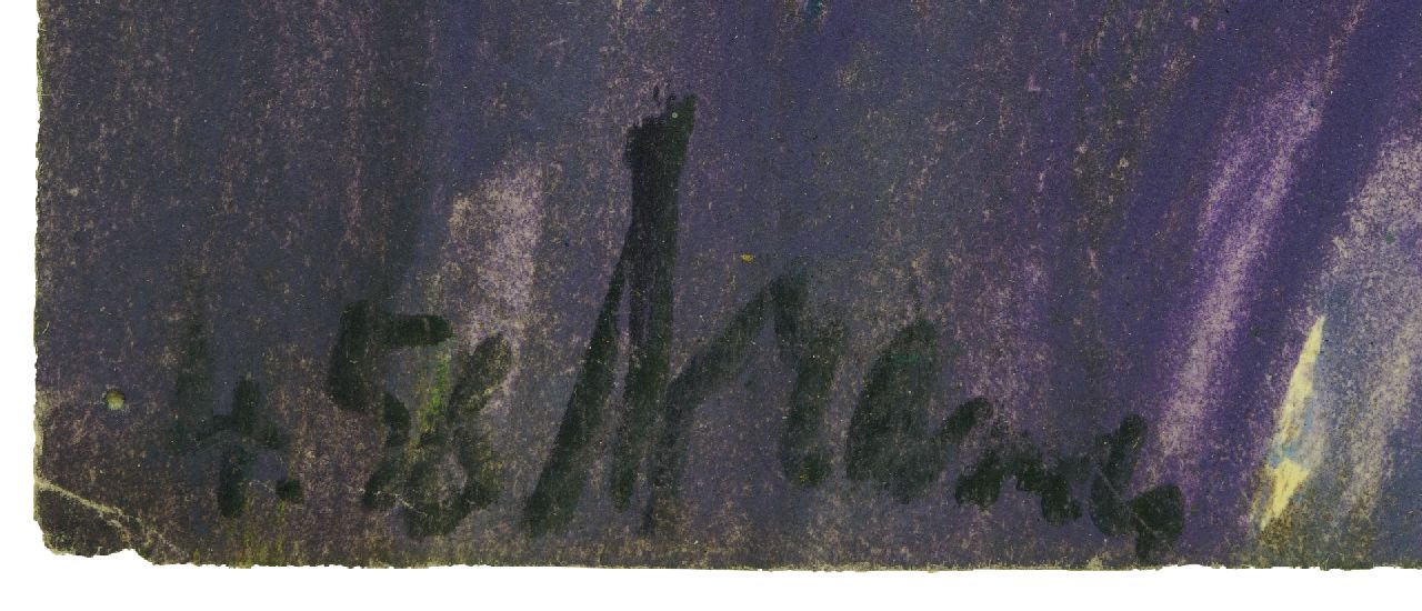 Eugène Brands signatures '1000 sterren boven het bos' (1000 stars above the forest)