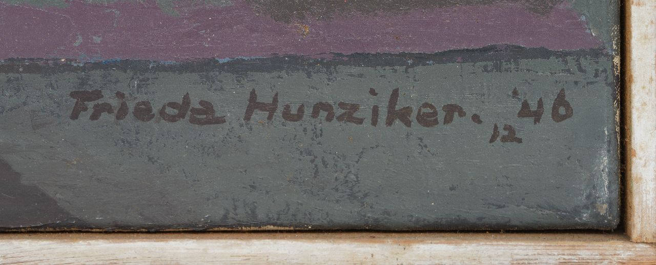 Frieda Hunziker signatures Exposition