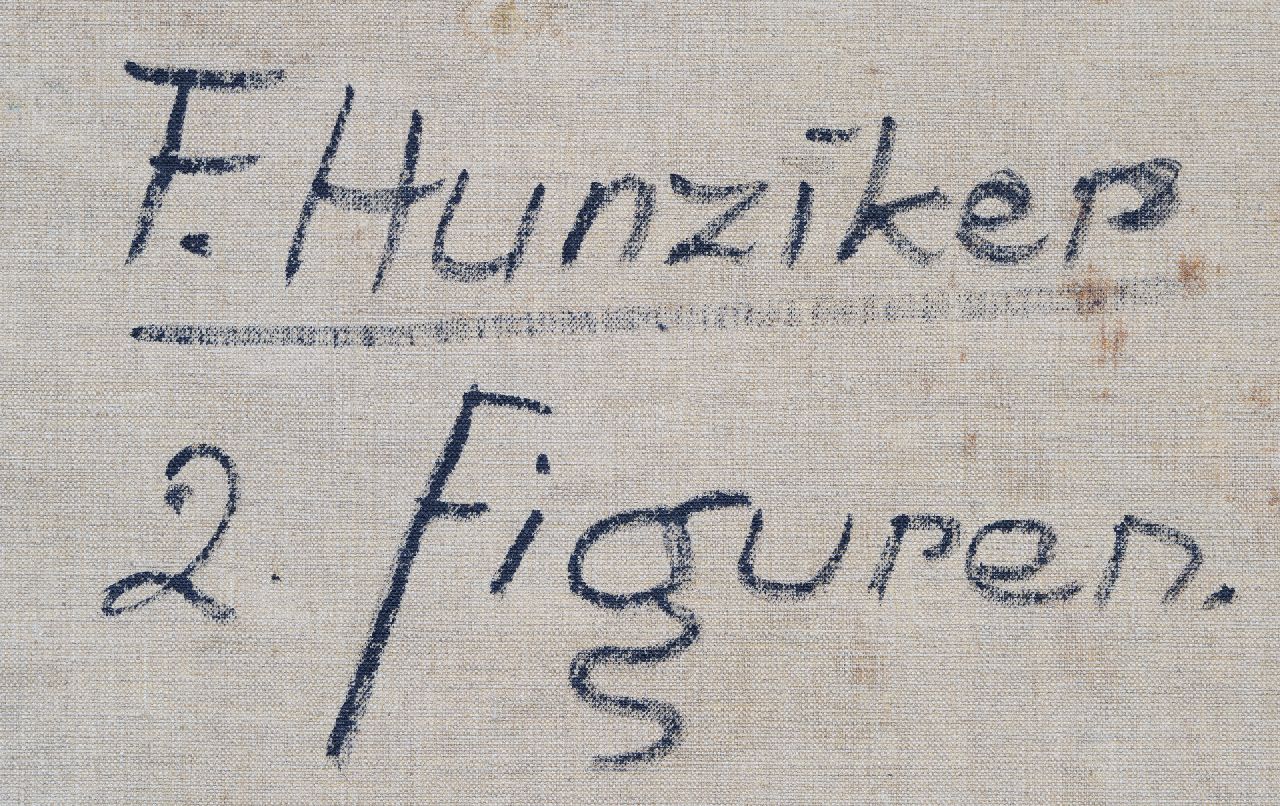 Frieda Hunziker signatures 2 figures