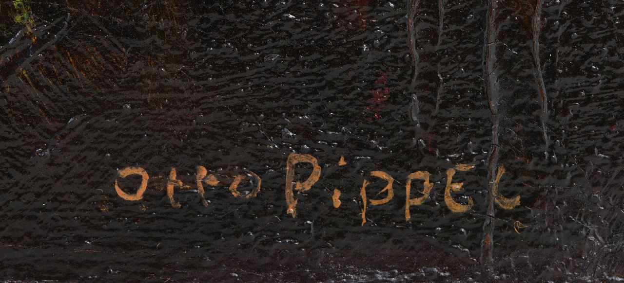 Otto Pippel signatures Evening party