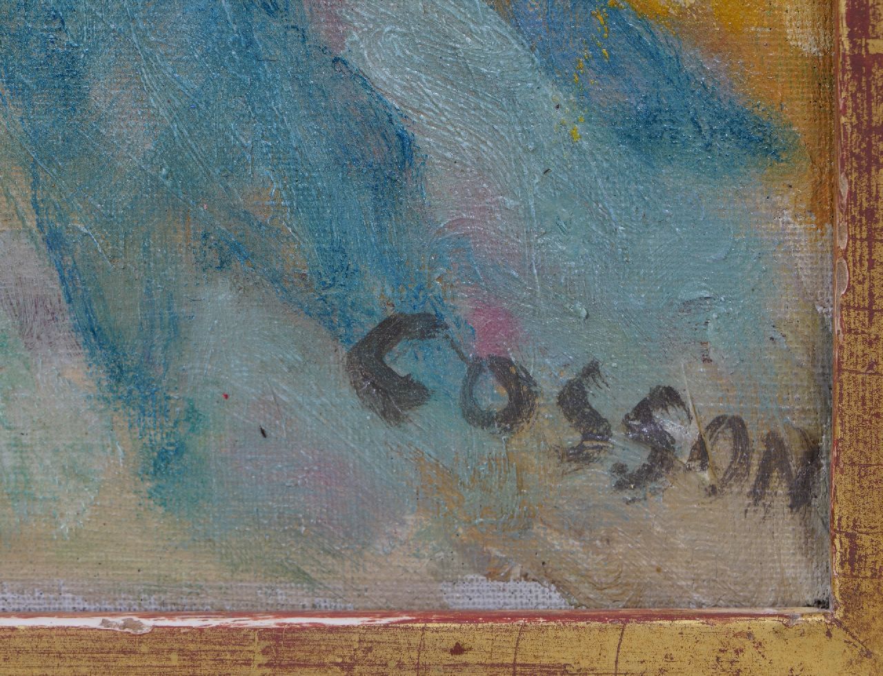 Marcel Cosson signatures After the ballet performance