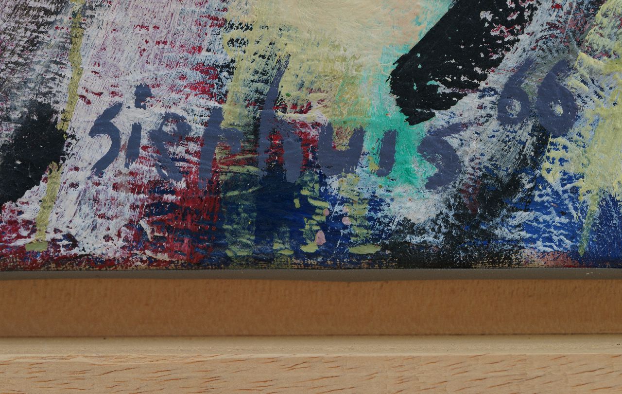 Jan Sierhuis signatures Two figures