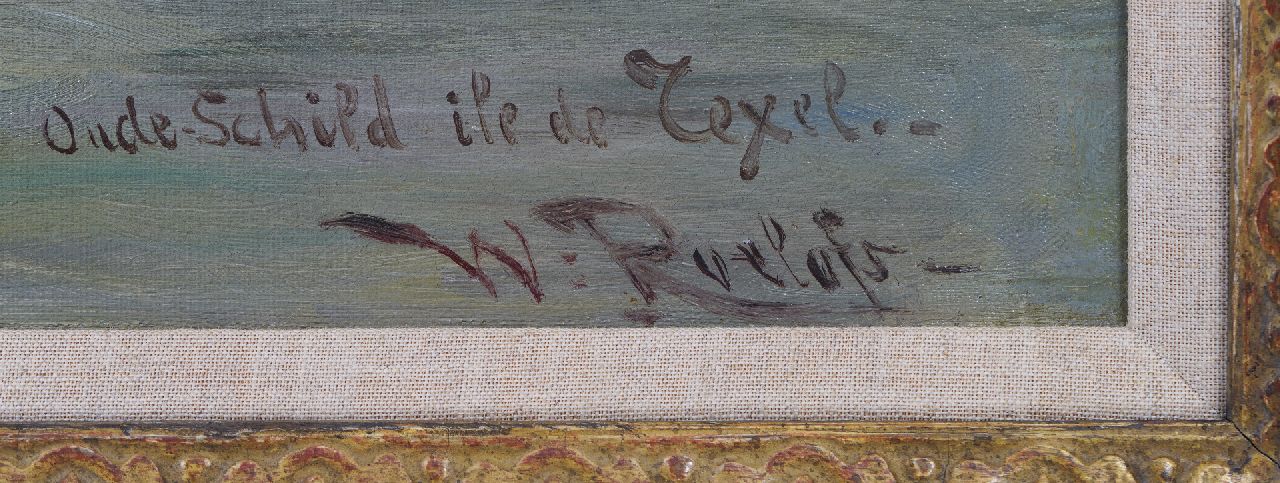 Willem Roelofs signatures Oude-Schild Ile de Texel