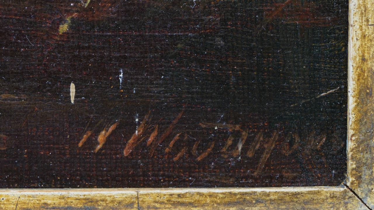 William Woodhouse signatures Three hunting dogs