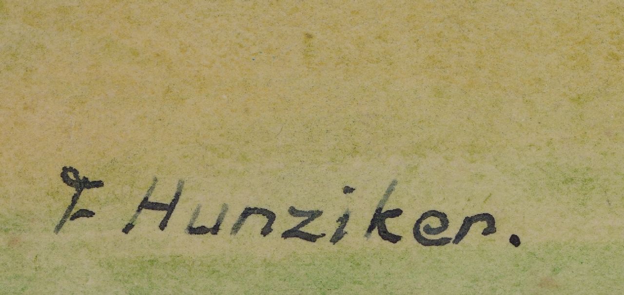 Frieda Hunziker signatures Landscape garden of Twickel Castle, Delden