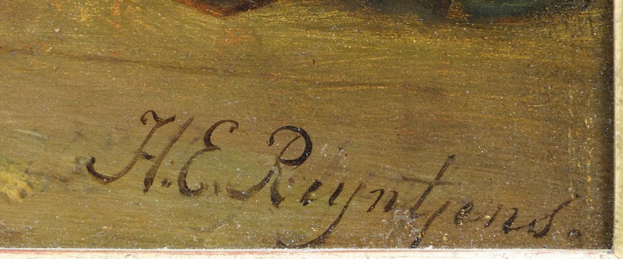 Henricus Engelbertus Reijntjens signatures Admiring Danaë