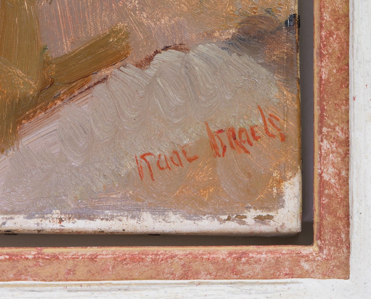 Isaac Israels signatures Woman with cigarette