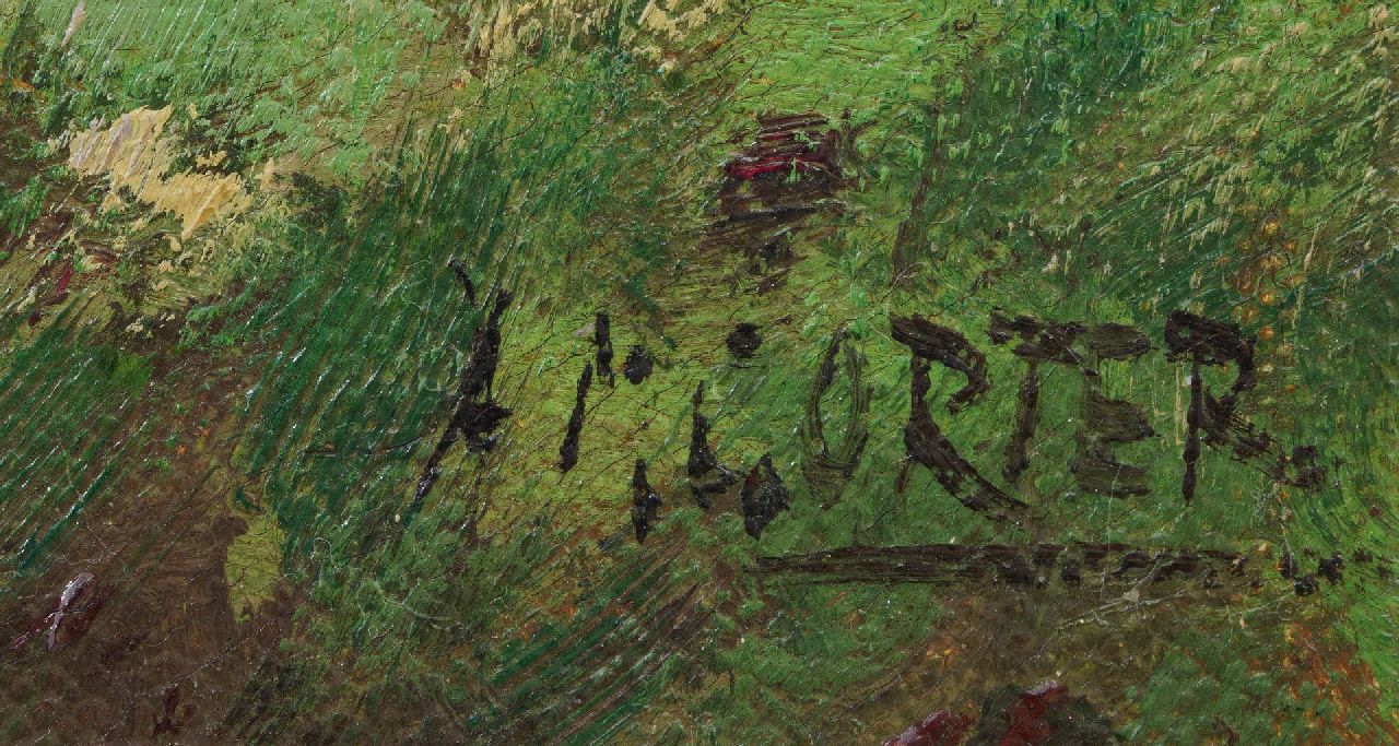 Arnold Marc Gorter signatures View of the Vordense Beek