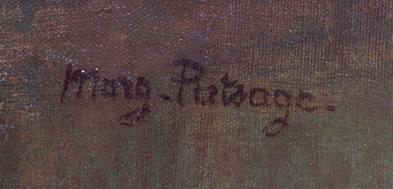 Marguérite Putsage signatures Reclining nude seen from the back