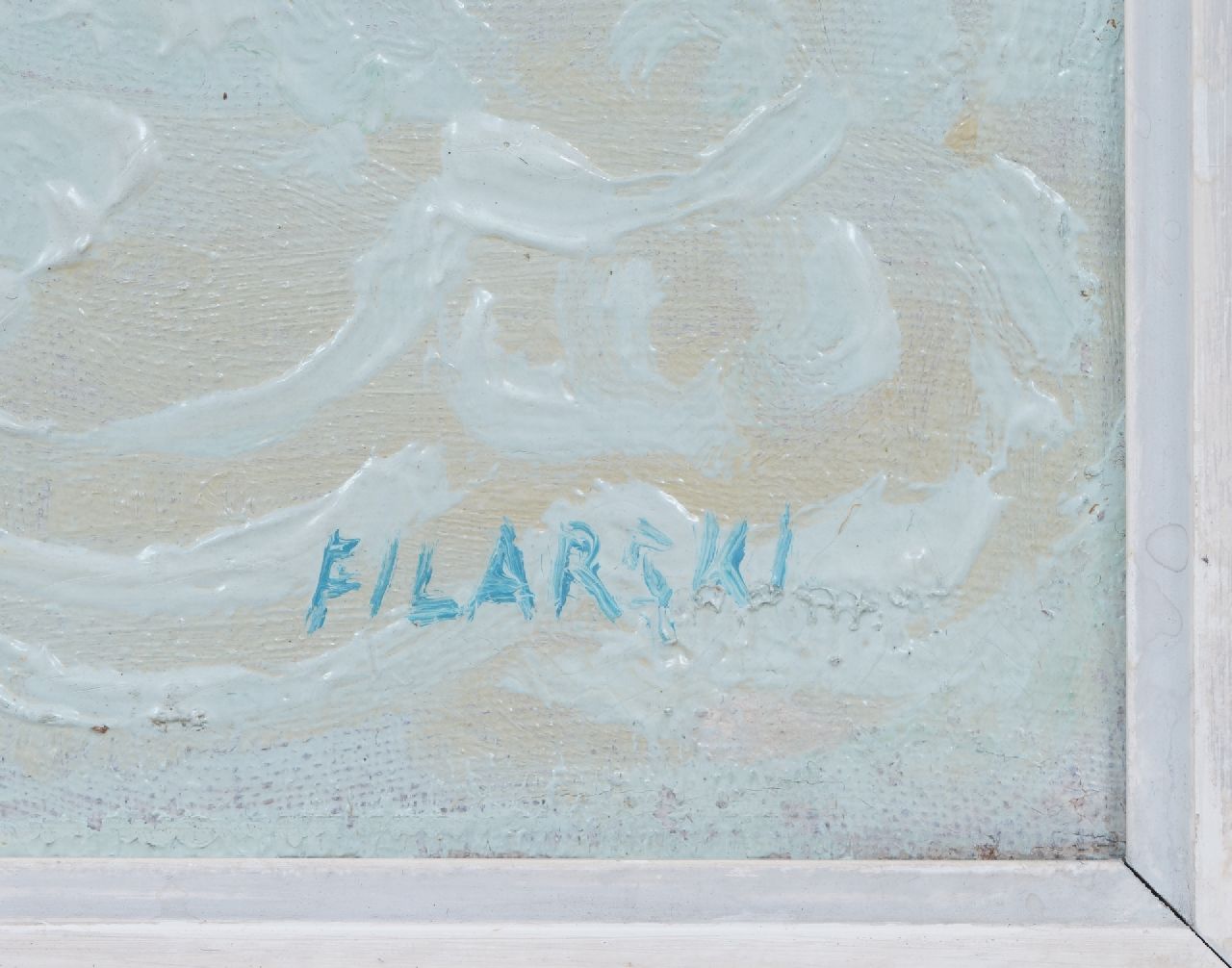Dirk Filarski signatures Flowers in a vase