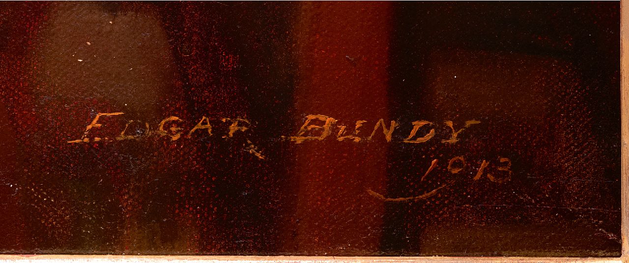 Edgar Bundy signatures Finance