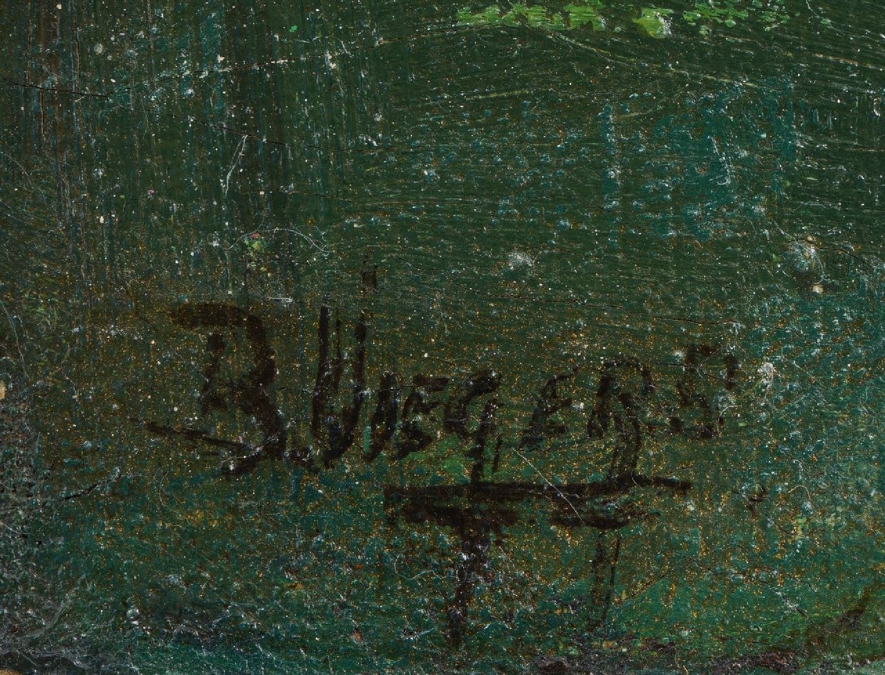 Ben Viegers signatures Autumn landscape