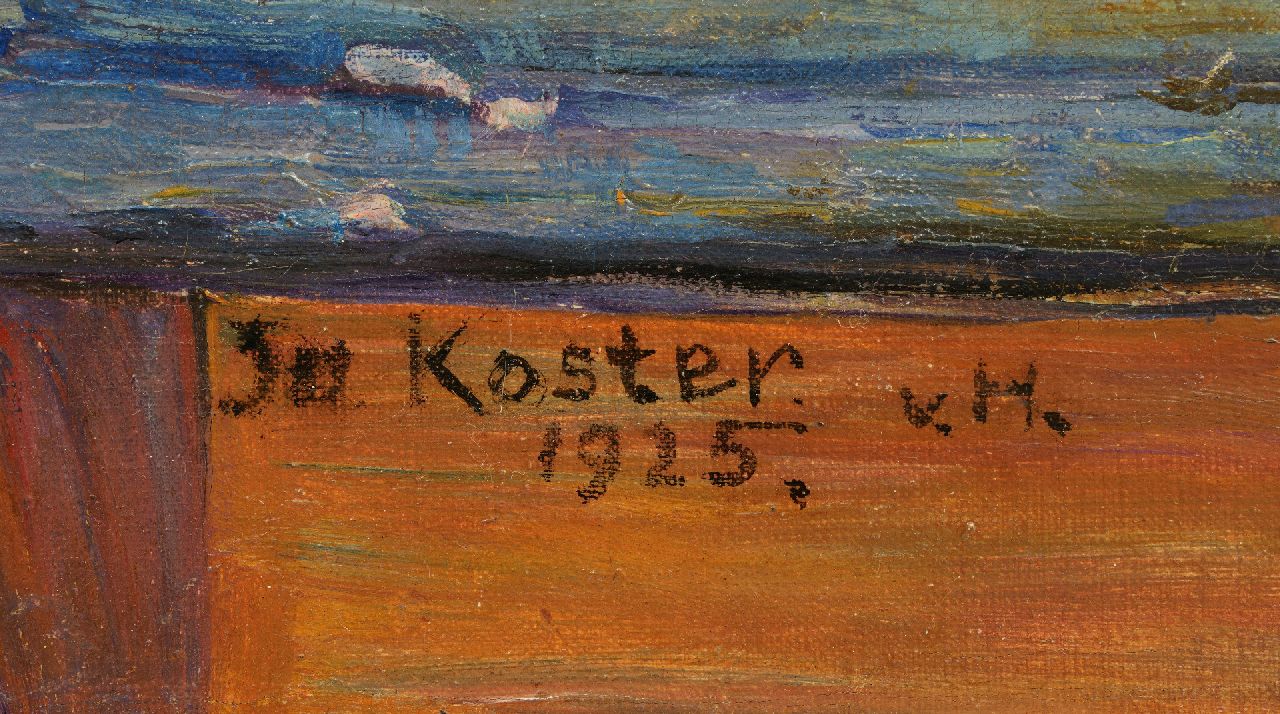 Jo Koster signatures Italian cacus fruit on a table