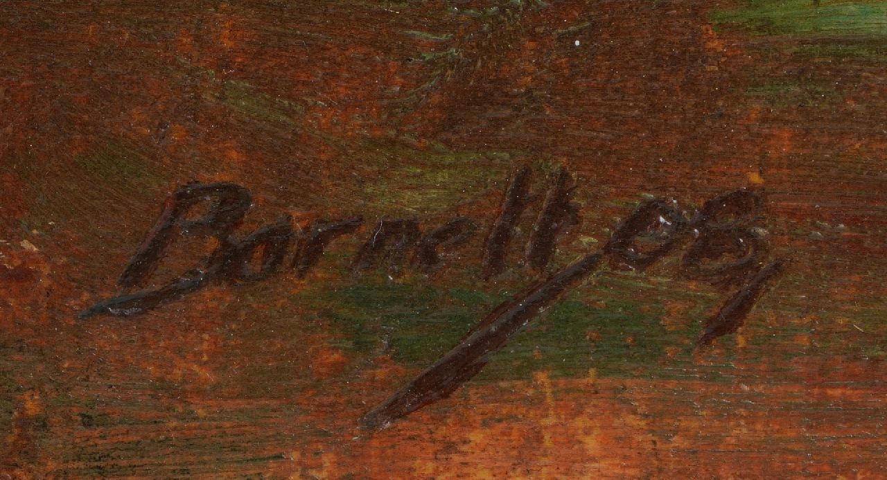 Walter Barnett signatures Rotten Row in Hyde Park, London