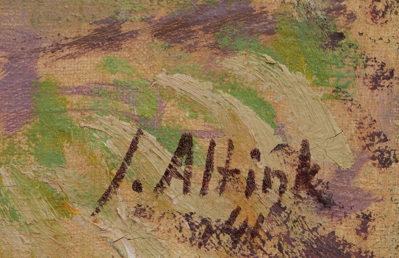 Jan Altink signatures Harvest landscape
