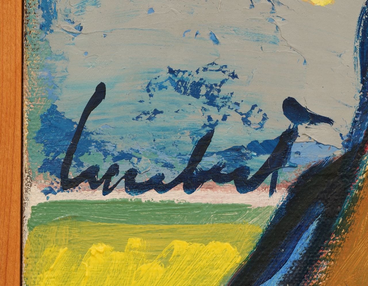 Lucebert signatures Half naked woman