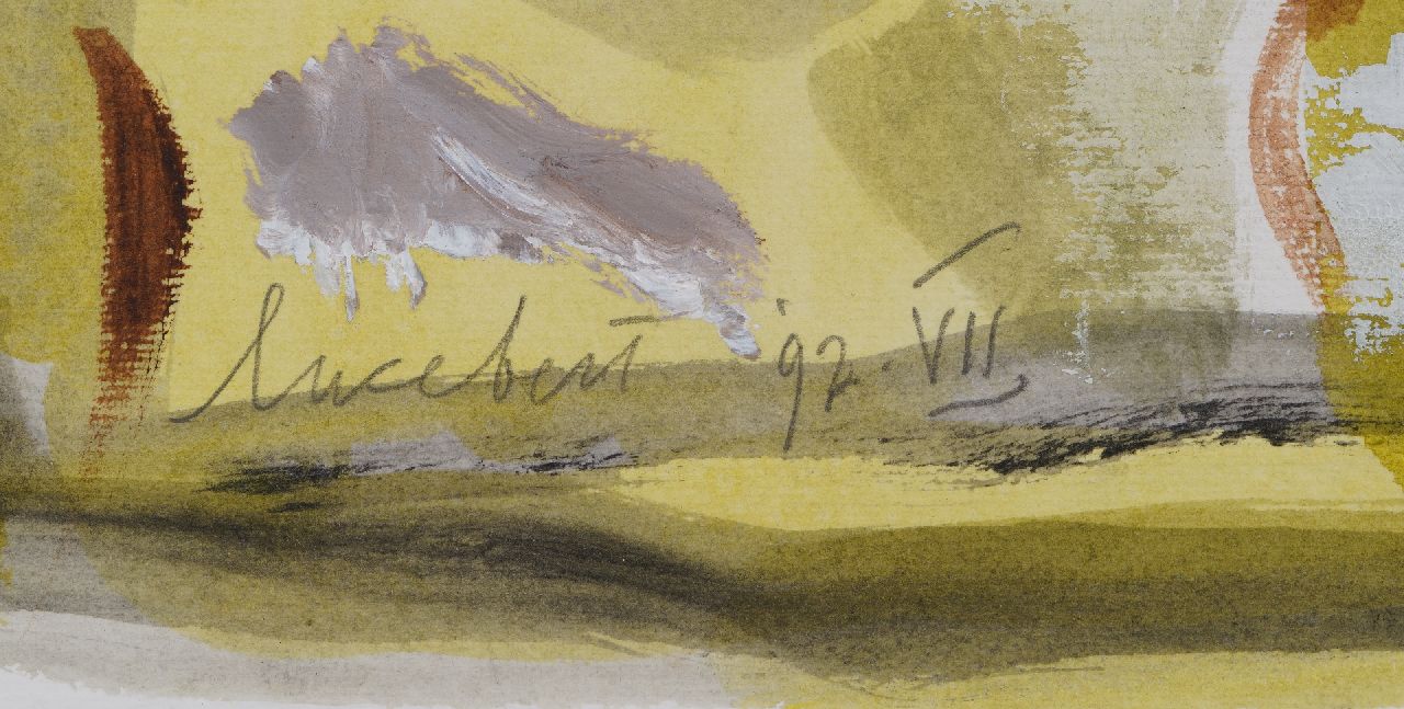 Lucebert signatures Untitled