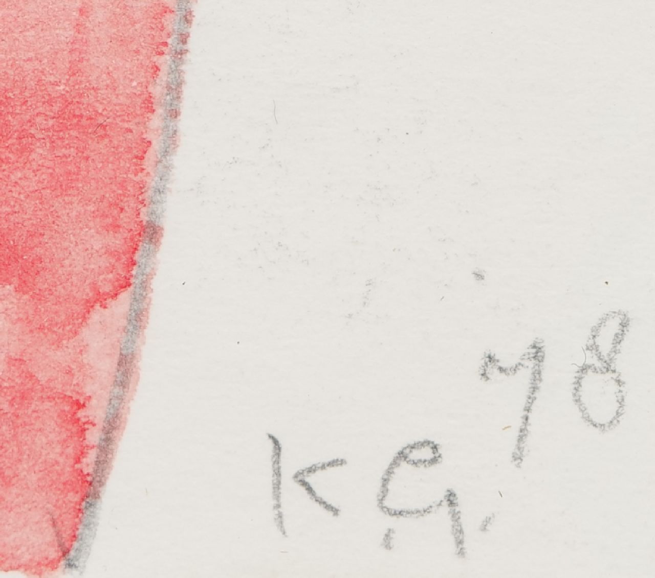 Klaas Gubbels signatures Red table