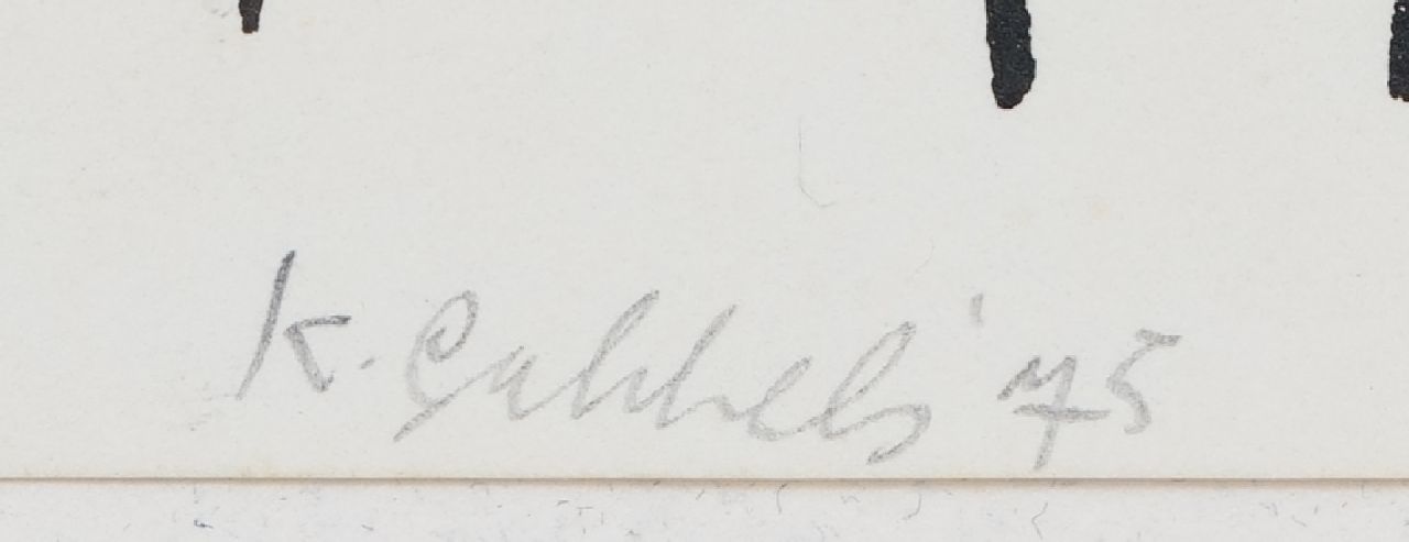 Klaas Gubbels signatures Red table