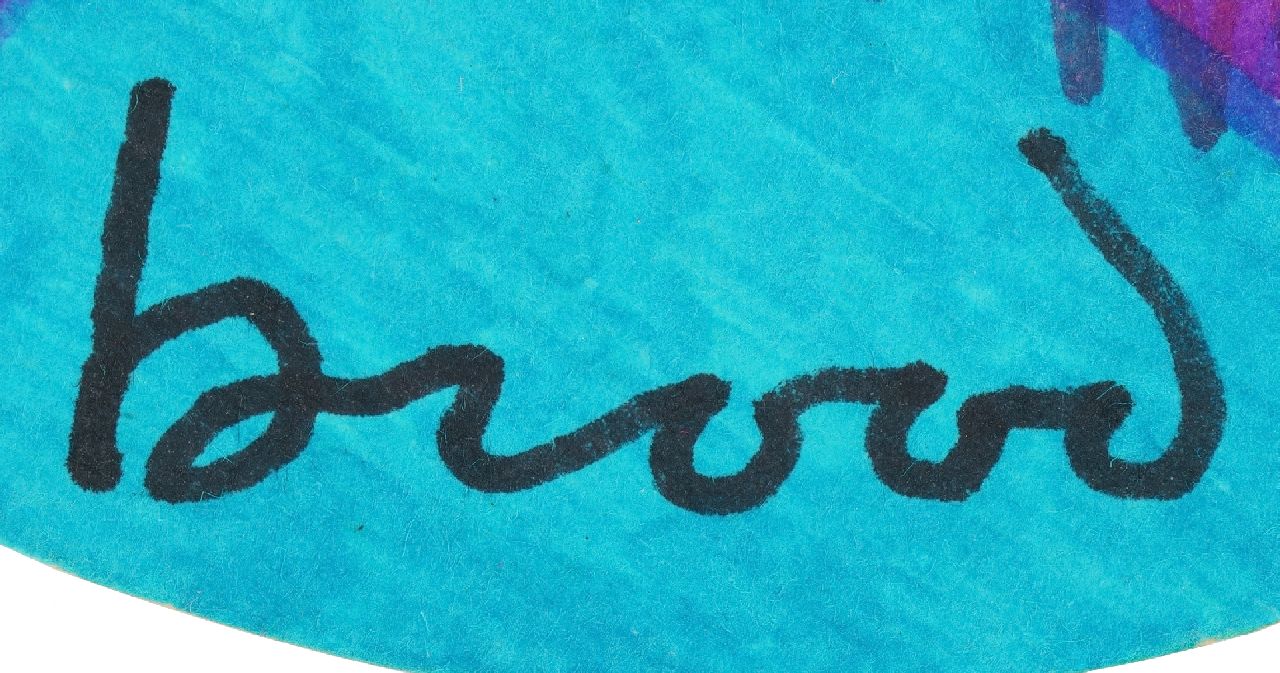 Herman Brood signatures Coaster