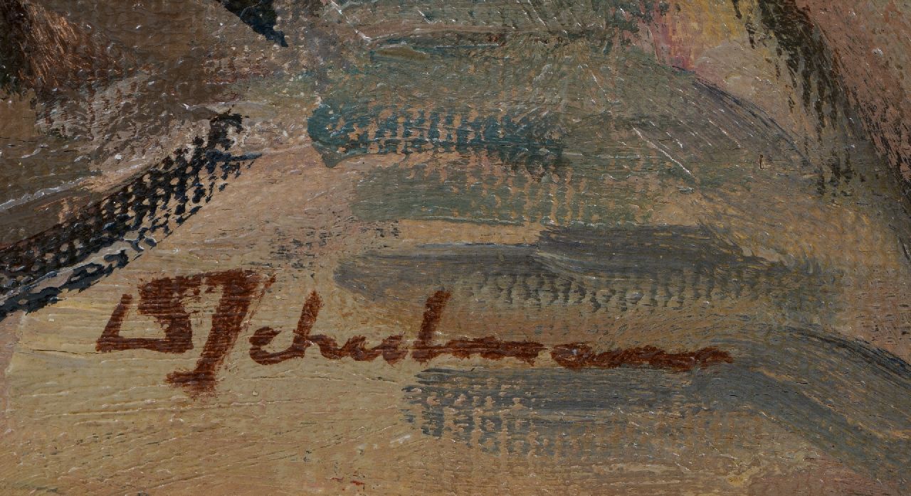 David Schulman signatures Autumn at the Herengracht, Amsterdam