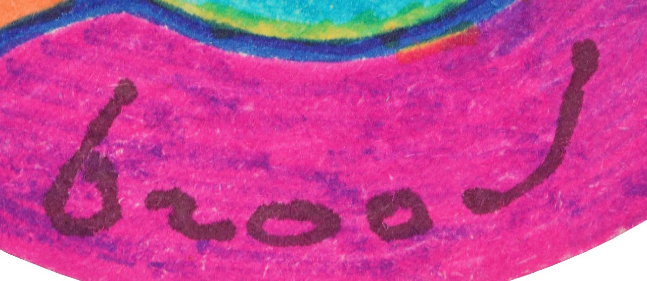 Herman Brood signatures Coaster