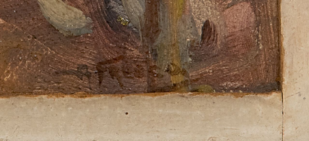 Abraham Fresco signatures Marga Fresco in the merry-go-round