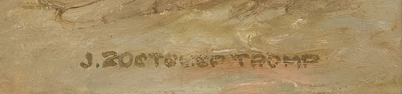 Jan Zoetelief Tromp signatures Playing with the swing in the orchard