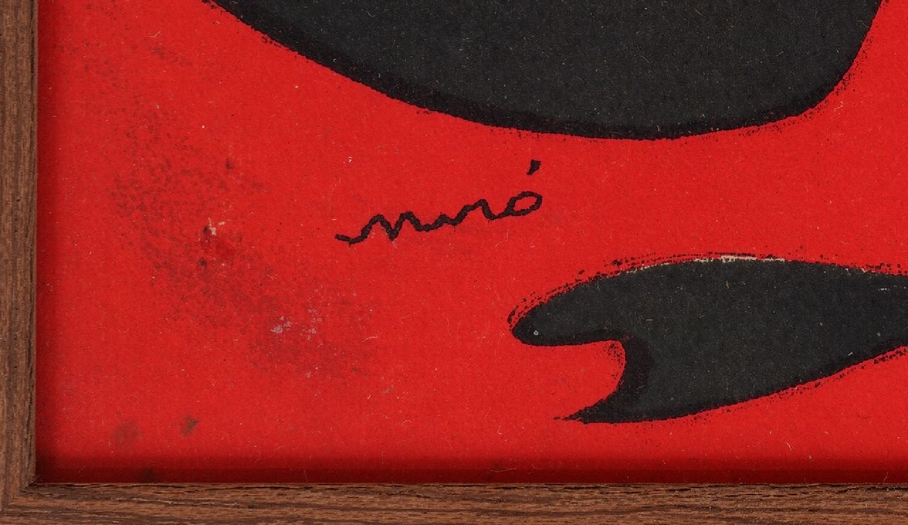 Joan Miró signatures L'été (Illustration from the French magazine Verve, 3, 1938)