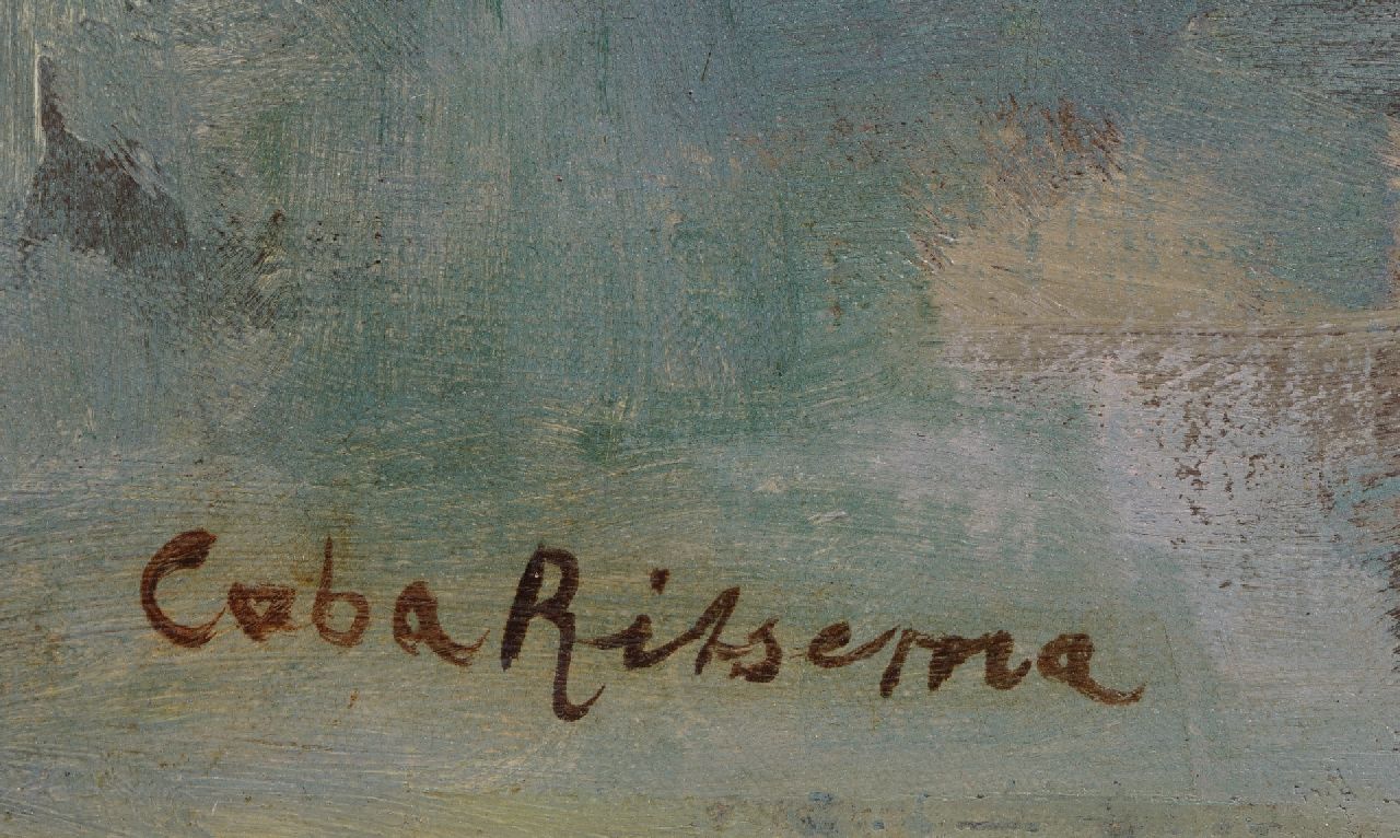 Coba Ritsema signatures Flower bouquet