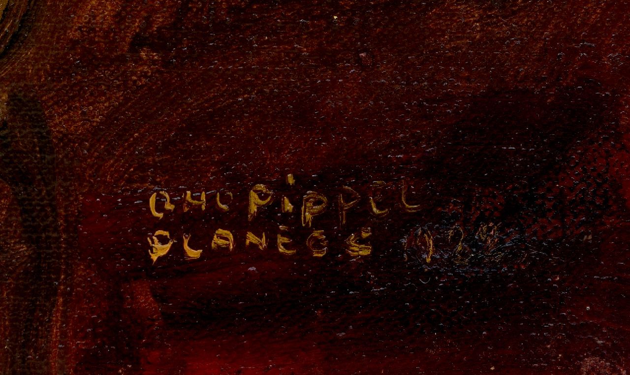 Otto Pippel signatures Dinner at night