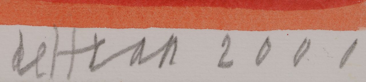 Jurjen de Haan signatures Two figures
